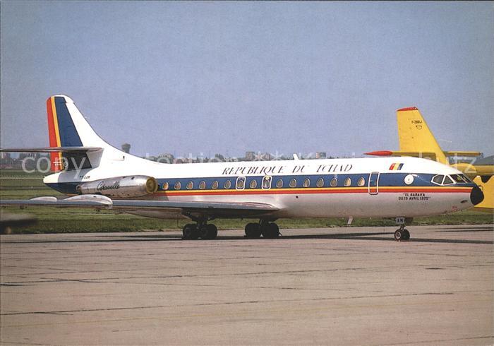 Flugzeuge Zivil Tchad Republic Caravelle