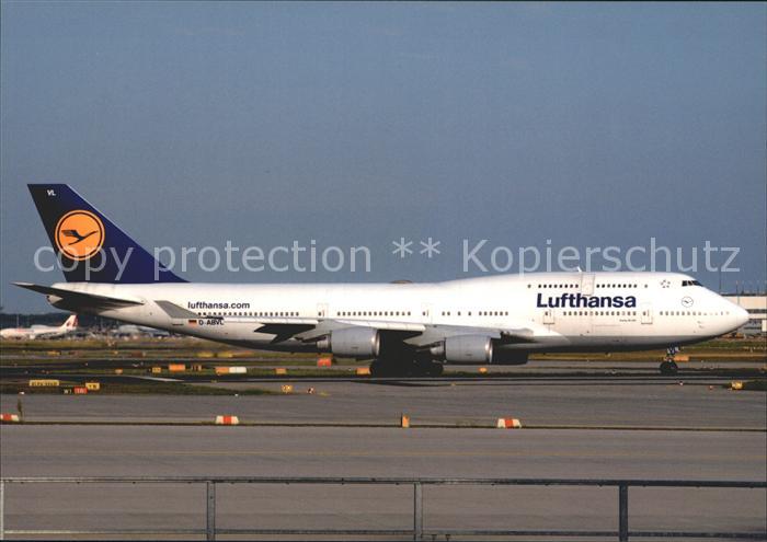 Lufthansa B747-430 D-ABVL Cn 26425/898