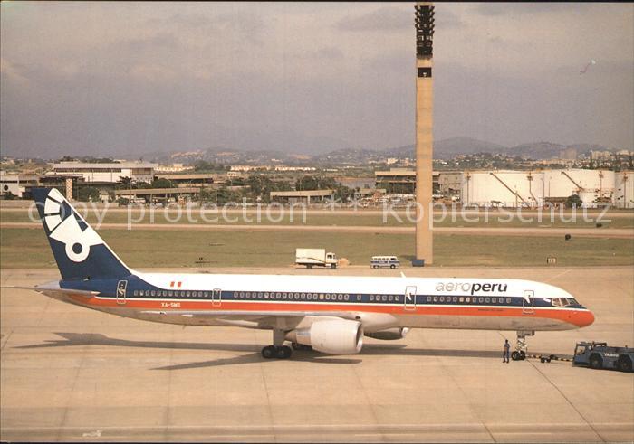 Flugzeuge Zivil Aeroperu B-757-23A 25489 XA-SME