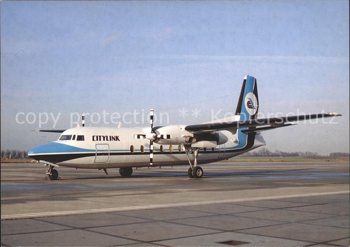 Flugzeuge Zivil Citylink Airways Fokker F27 Mk200 c/n 10414