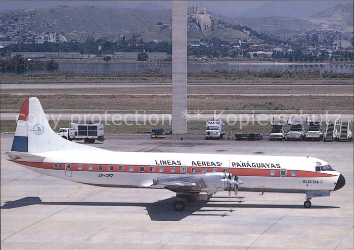 Flugzeuge Zivil Lineas Aereas Paraguayas Lockheed 188C Electra ZP-CBZ c/n 1080