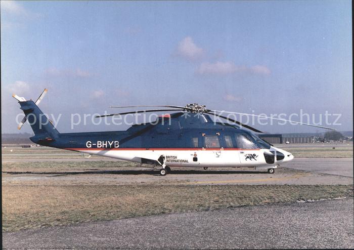 Hubschrauber Helikopter British International Helicopters Sikor