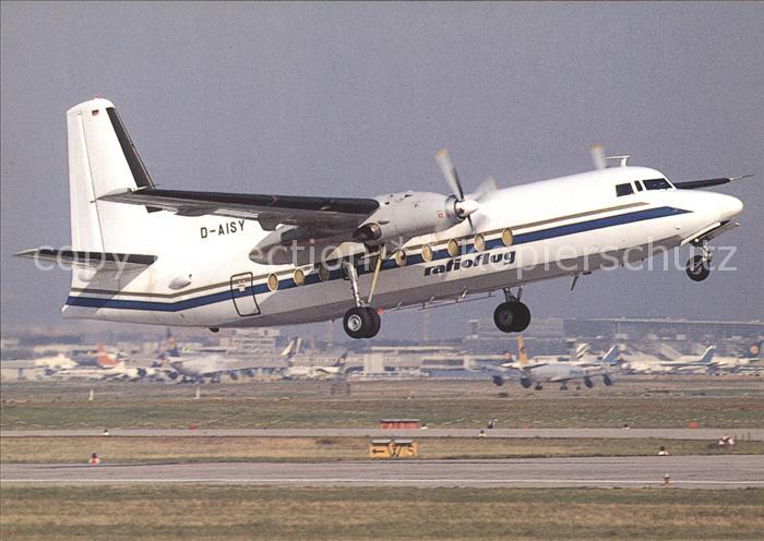 Flugzeuge Zivil Ratioflug Fokker F27 Mk.600 D-AISY c/n 10391