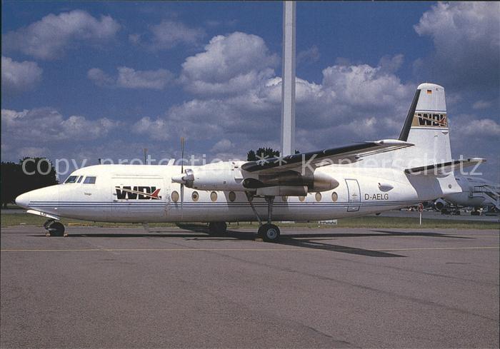 Flugzeuge Zivil WDL Fokker F27-400 D-AELG c/n 10338