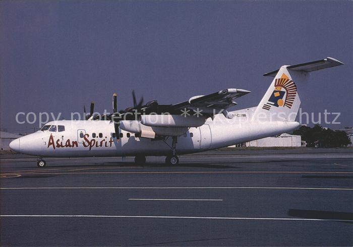 Flugzeuge Zivil Asian Spirit De Havilland of Canada DHC-7-102 RP-C2788 c/n 089