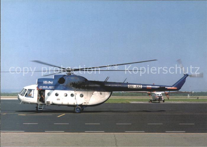 Hubschrauber Helikopter Tech-Mont Helicopter Mil MI-8 OM-AXZ