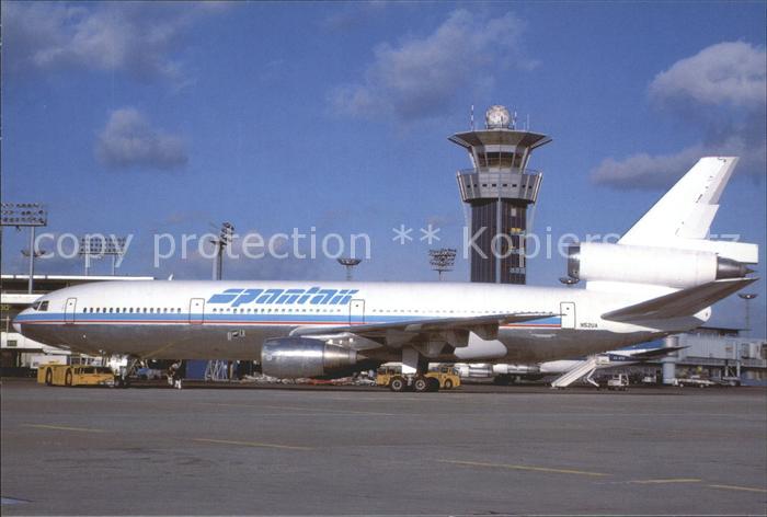 Flugzeuge Zivil Spantax DC-10-10 N52UA c/n 46905