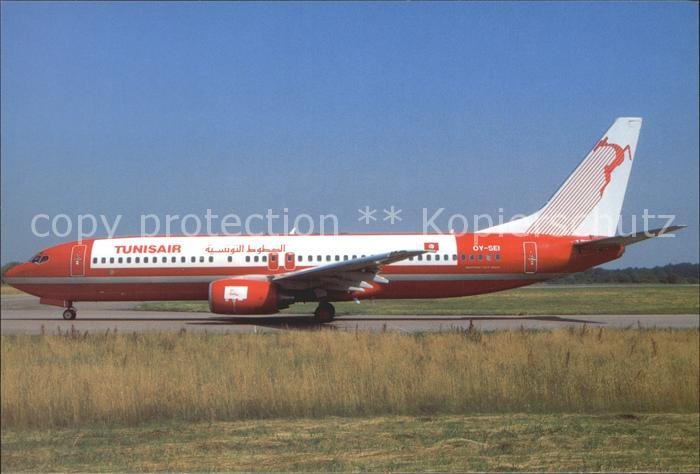 Flugzeuge Zivil Tunis Air B-737-800 OY-SEI c/n 29445