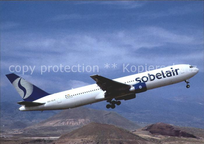 Flugzeuge Zivil Sobelair Boeing 767-300ER OO-SLR