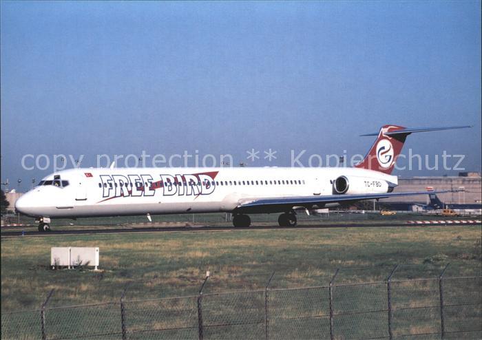 Flugzeuge Zivil Free Bird MD83 TC-FBD c/n 53186/2092