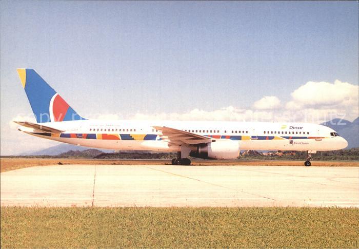 Flugzeuge Zivil Dinar Argentina Air 2000 basic nc Boeing 757-2YO 26158 G-OOOX