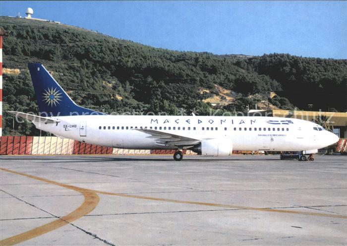 Flugzeuge Zivil Macedonian B737-46J SX-BMB