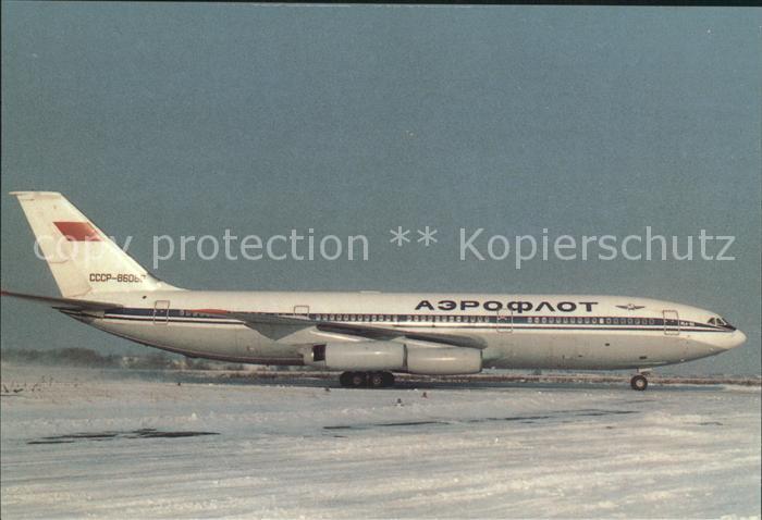 Flugzeuge Zivil Aeroflot Ilyushin IL-86
