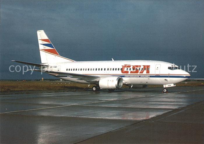 Flugzeuge Zivil CSA Czechoslovak Airlines B737-55S OK-X