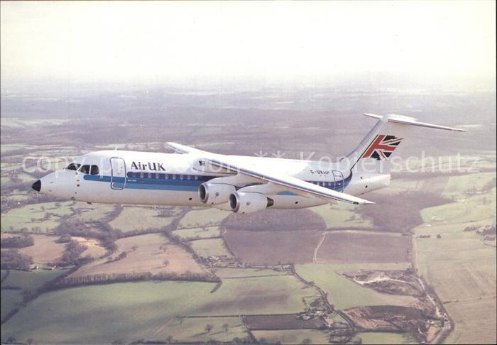 Flugzeuge Zivil Air UK British Aerospace BAe 146-300