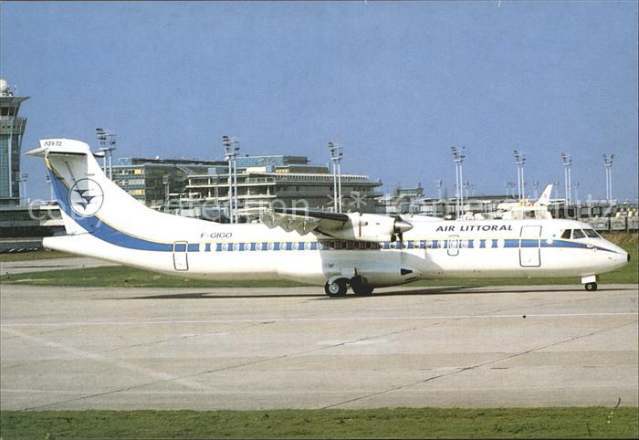 Flugzeuge Zivil Air Littoral ATR 72 F-GIGO