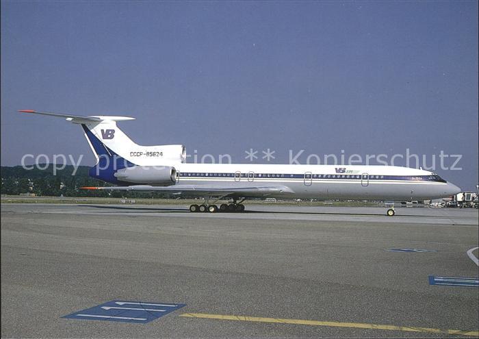 Flugzeuge Zivil VB Air Tupolev 154M CCCP-85624 c/n 750