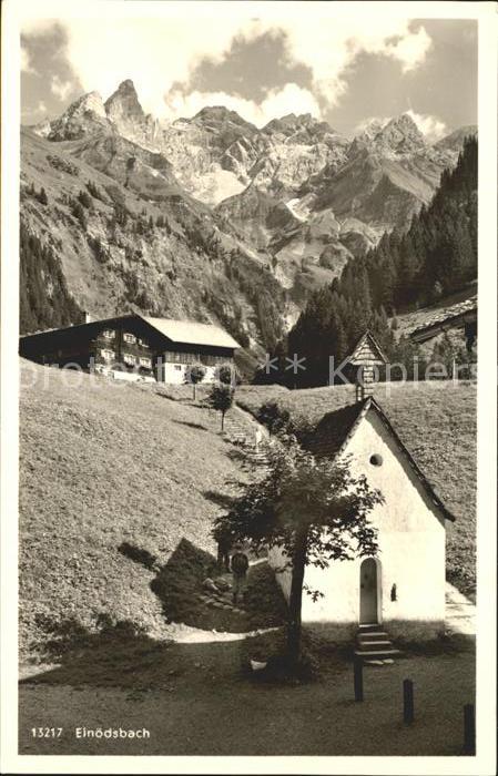 Einoedsbach Kapellchen Maedelegabelgruppe