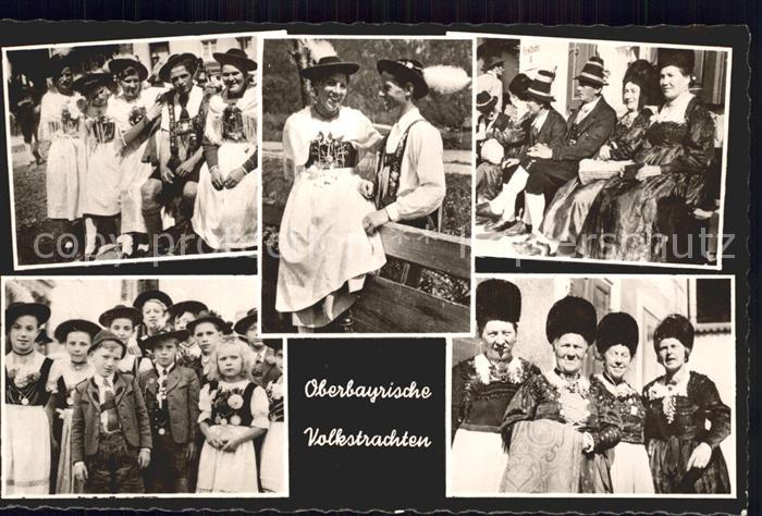 GARMISCH-PARTENKIRCHEN Bayern Oberbayrische Volkstrachten