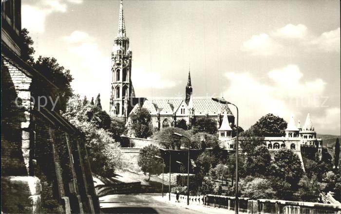 Budapest Matvas templom es Halaszbastva