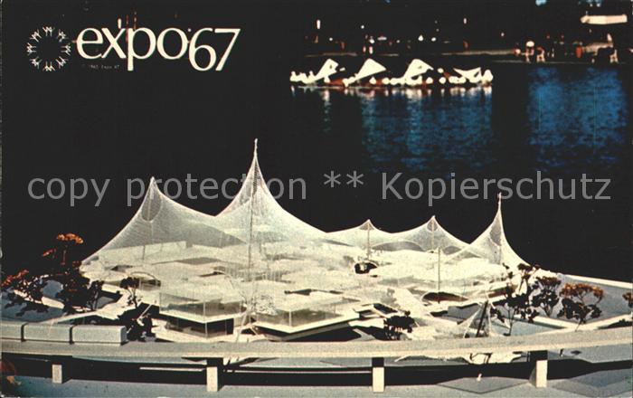 Montreal Quebec EXPO 67 Pavillon de la Republique Federale d Allemagne