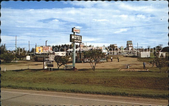 Alberta  Pagets Motel Trailer Court and Drive Inn