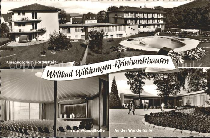 Reinhardshausen Kursanatorium Hartenstein Wandelhalle Inneres