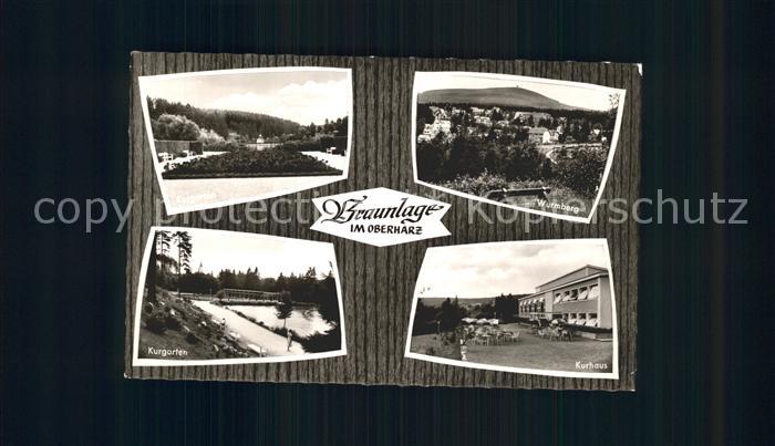 Braunlage Harz Wurmberg Kurgarten Kurhaus