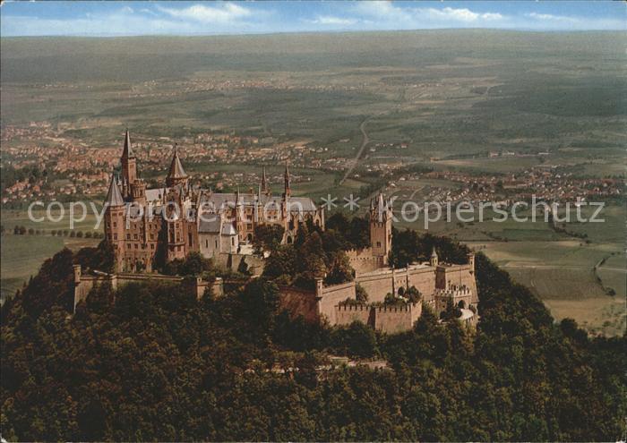 Hechingen Burg Hohenzollern Fliegeraufnahme