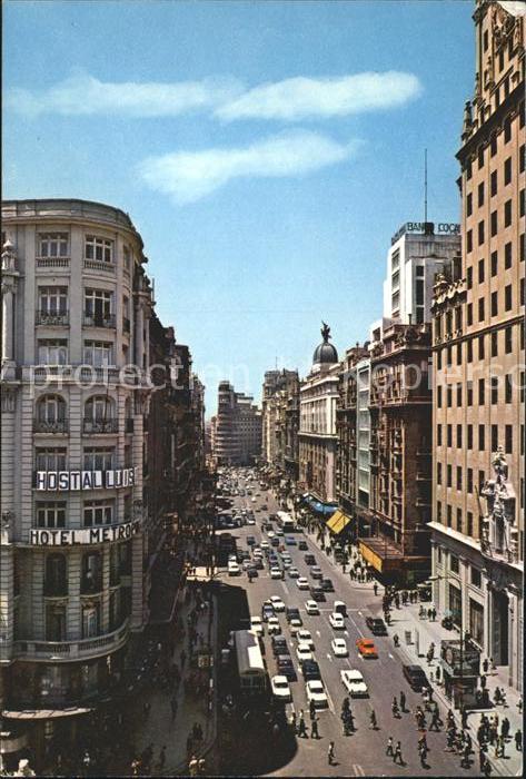 Madrid Spain Avenida Jose Antonio