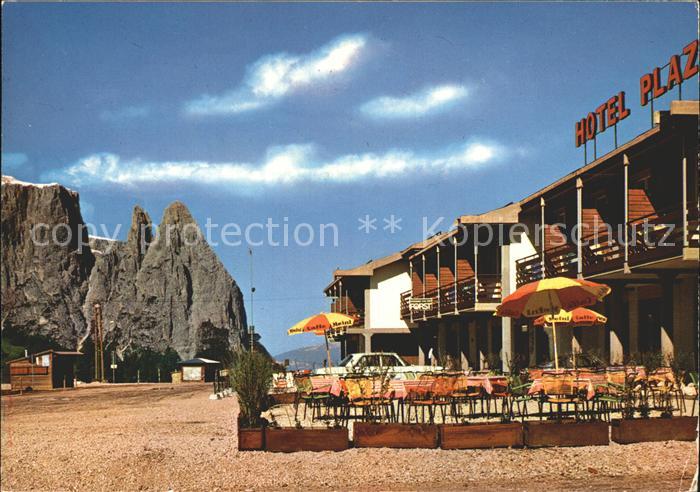 Dolomiti Seiser Alm Hotel Plaza mit Schlern