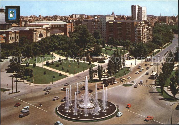 Madrid Spain Plaza de San Juan de la Cruz Paseo de la Castellana