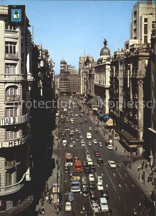 Madrid Spain Avenida de Jose Antonio