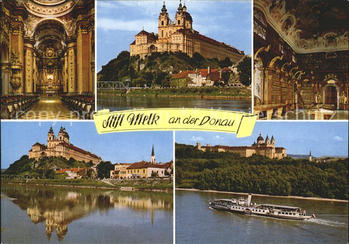 Melk Donau Stift Melk Hochaltar Teilansichten Donaudampfer