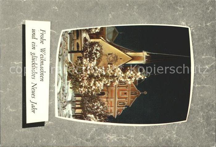 Altoetting Kapellplatz im Winter