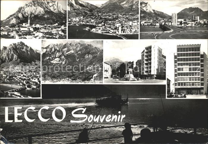 Lecco Panorama Total und Teilansichten