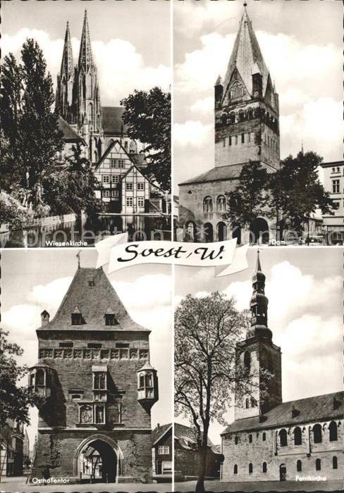 Soest Arnsberg Wiesenkirche Dom Osthofentor Petrikirche