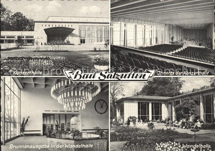 Bad Salzuflen Konzerthalle Inneres Brunnenausgabe Wandelhalle