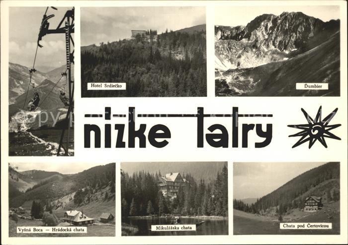 Nizke Tatry Hotel Srdiecko Dumbier Vyana Boca Hradocka chata Mikulasska chata Ch