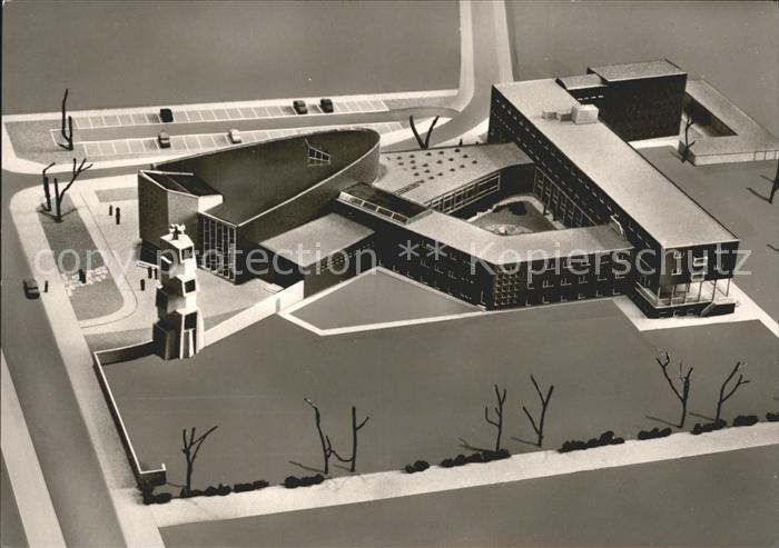 BERLIN  CITY Modell fuer Kloster der aus Schlesien vertriebenen Franziskaner