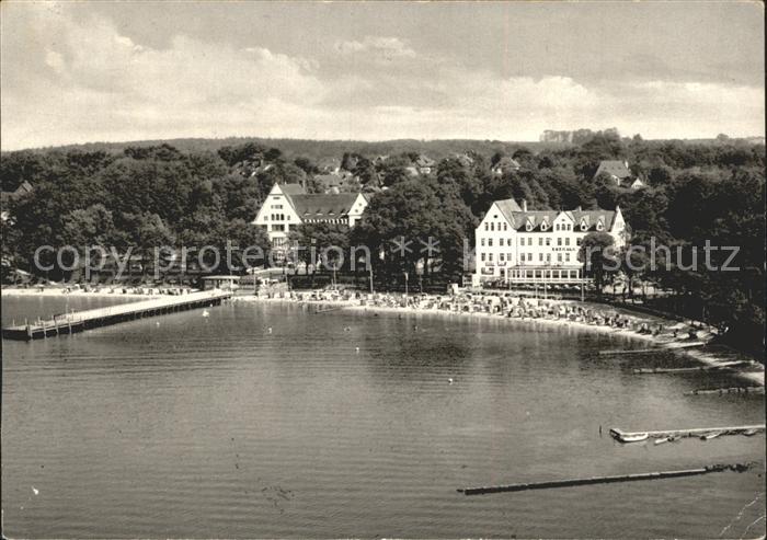 Gluecksburg Ostseebad Fliegeraufnahme