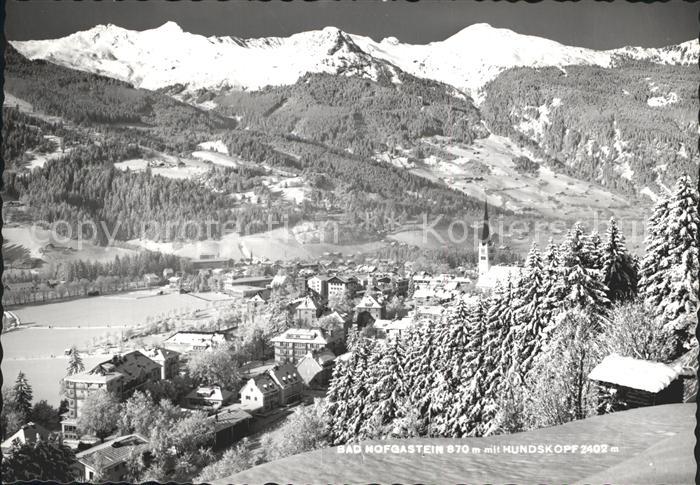 Bad Hofgastein mit Hundskopf
