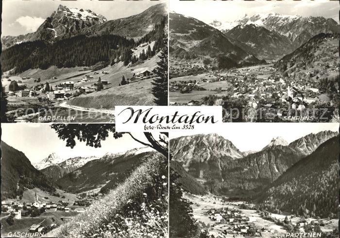 Montafon Gargellen Schruns Gaschurn Partenen