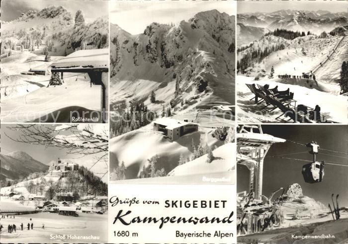 Kampenwand Chiemgau Rossleitenlift Schloss Hohenaschau Grossglockner Kampenwandb