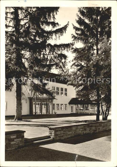 Gruenwald Muenchen Sportschule Verwaltungsgebaeude