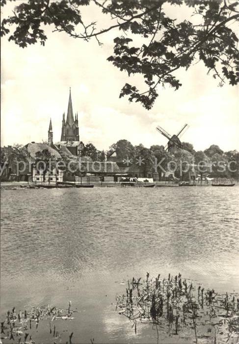 Werder Havel Stadtblick Kirche Windmuehle