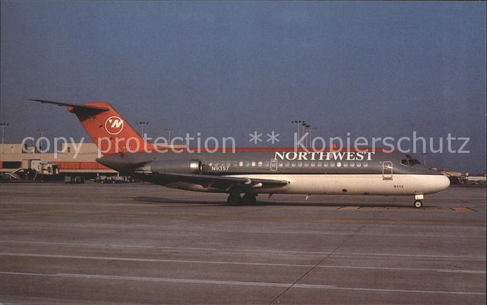 Flugzeuge Zivil Northwest McDonnell Douglas DC-9-15F