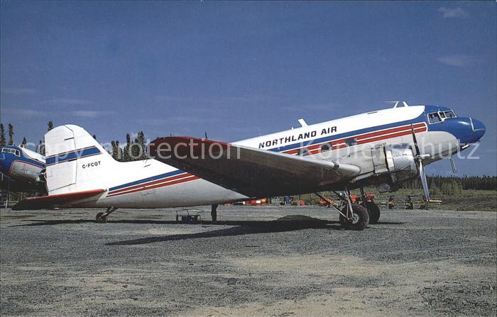 Flugzeuge Zivil Northland Air Douglas DC-3C c/n 9813 C-FCQT