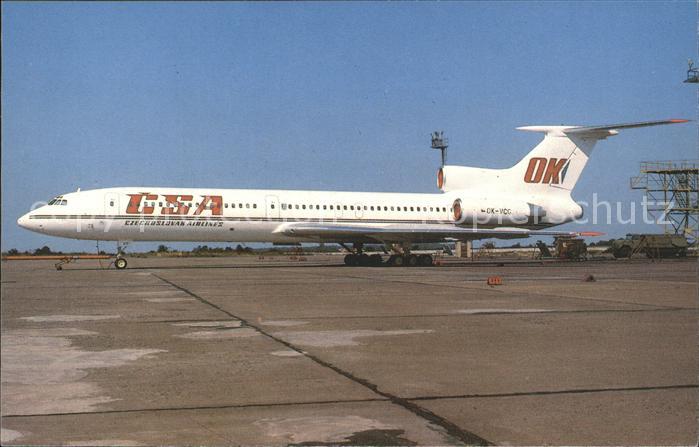 Flugzeuge Zivil CSA TU-154M OK-VCG c/n 838