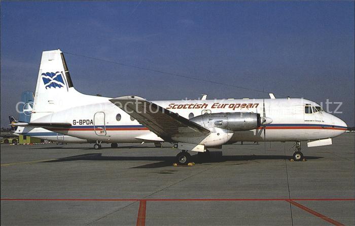 Flugzeuge Zivil Scottish European AW BAe 748-334 Srs 2A c/n 1756 G-BPDA